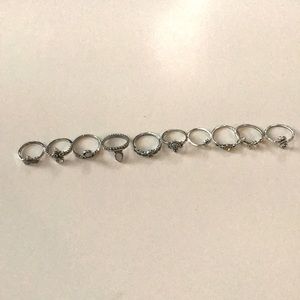 A multiset of rings.